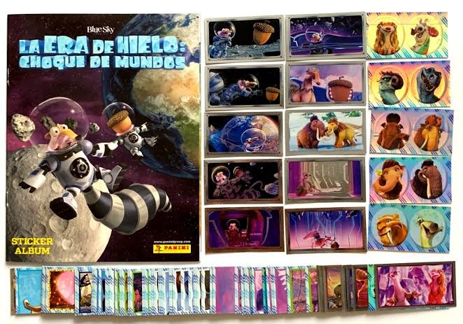 Album Completo Colección La Era De Hielo Choque De Mundos - Imagen 3